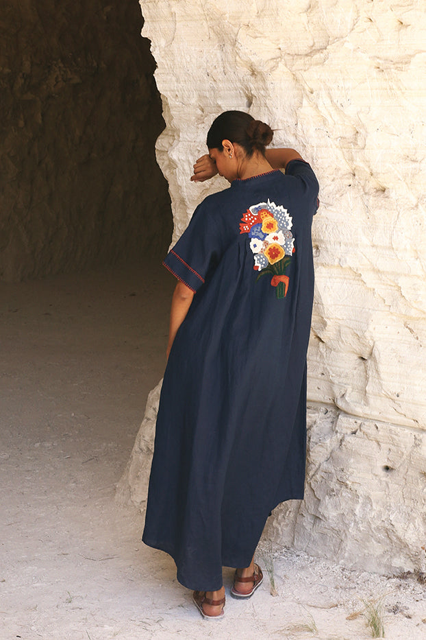 Vestido Milagros Azul