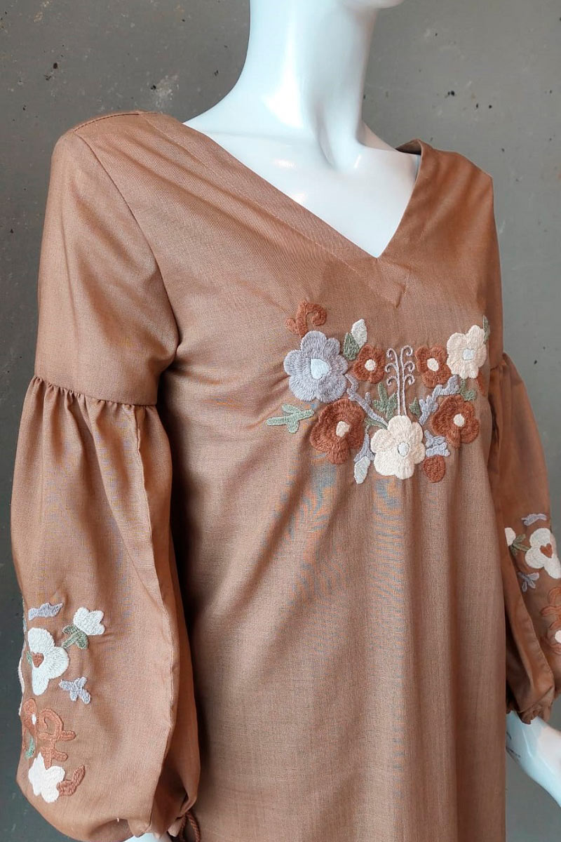 Atlixco Brown Dress