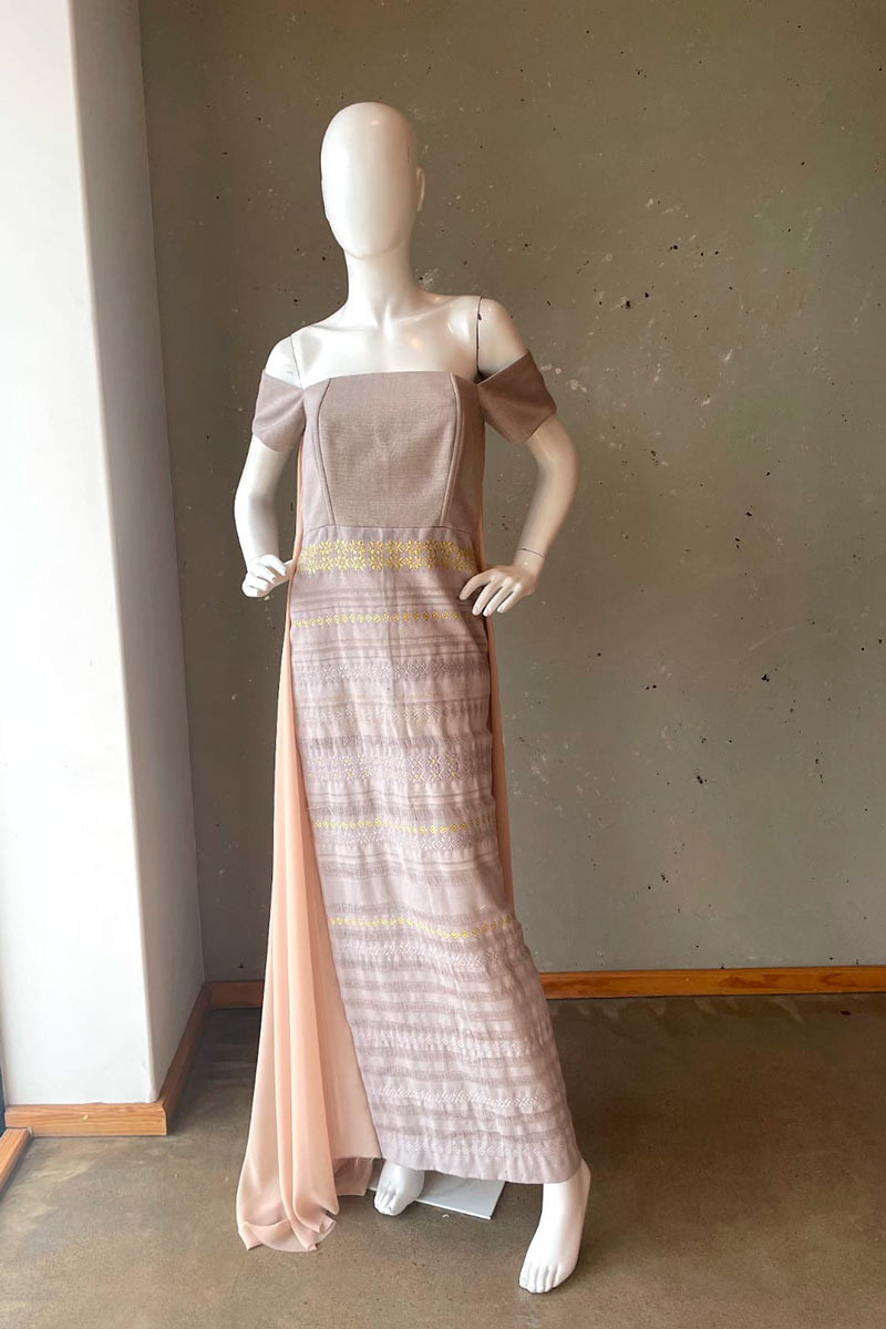 Vestido Gris Larrainzar