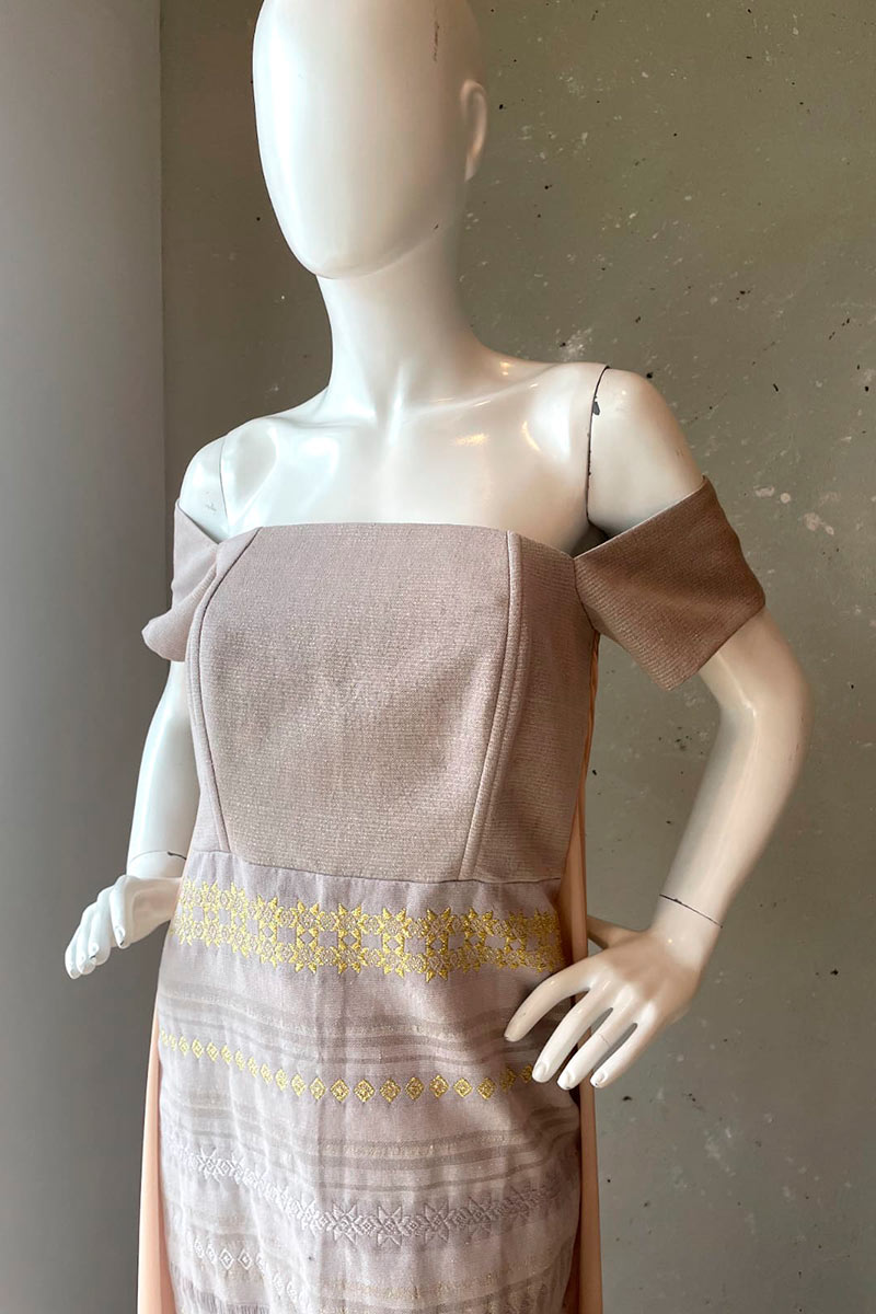 Vestido Gris Larrainzar